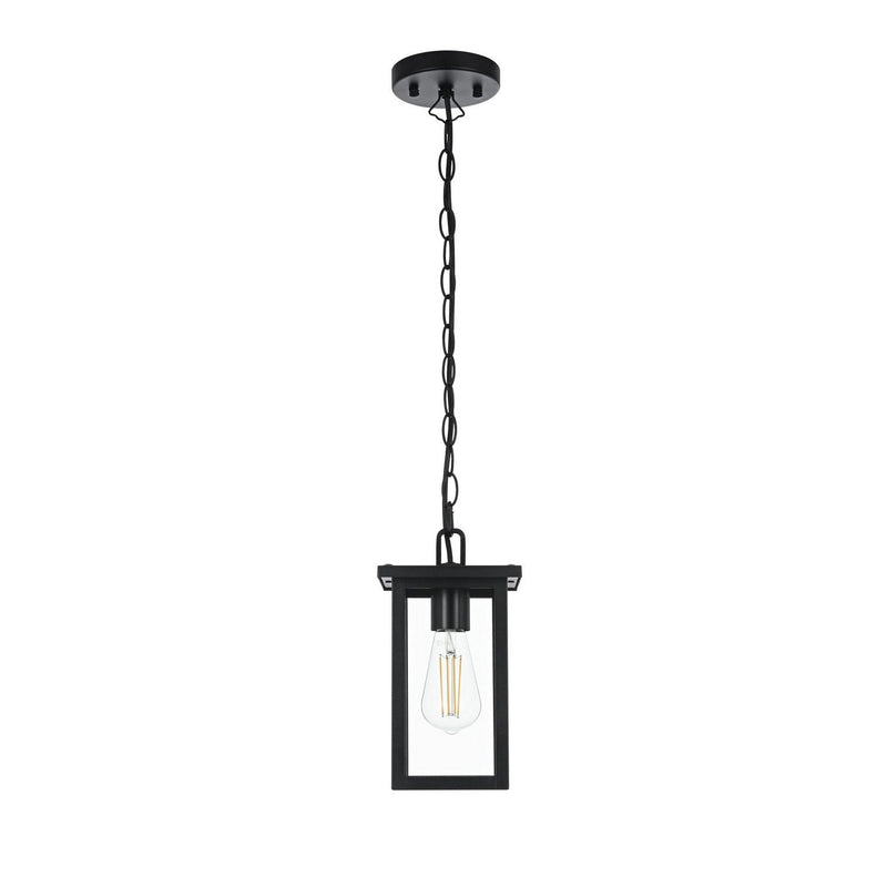 Elegant Lighting - OD324H11BK - One Light Outdoor Pendant - Venango - Black
