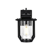 Elegant Lighting - OD326W13BK - One Light Outdoor Wall Sconce - Wensley - Black