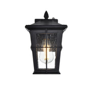 Elegant Lighting - OD337W12BK - One Light Outdoor Wall Sconce - Bodine - Black