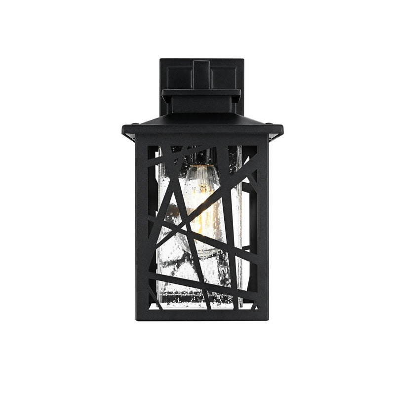 Elegant Lighting - OD353W13BK - One Light Outdoor Wall Sconce - Clifford - Black