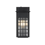 Elegant Lighting - OD360W15BK - One Light Outdoor Wall Sconce - Palmer - Black
