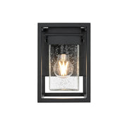 Elegant Lighting - OD366W9BK - One Light Outdoor Wall Sconce - Morse - Black