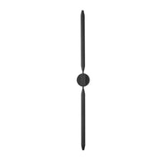 Elegant Lighting - OD401W50BK - LED Outdoor Wall Sconce - Odin - Black
