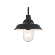 Elegant Lighting - OD415W15BK - One Light Outdoor Wall Sconce - Rayan - Black