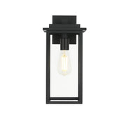 Elegant Lighting - OD50126W15BK - One Light Outdoor Wall Sconce - Kaysen - Black