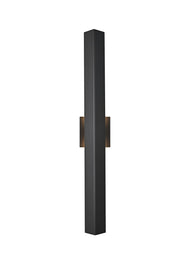 Elegant Lighting - OD505W30BK - LED Outdoor Wall Sconce - Troy - Black