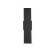 Elegant Lighting - OD506W18BK - LED Outdoor Wall Sconce - Waylen - Black