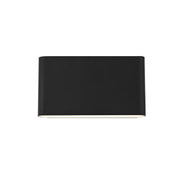 Elegant Lighting - OD509W6BK - LED Outdoor Wall Sconce - Corbin - Black