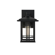 Elegant Lighting - OD613W10BK - One Light Outdoor Wall Sconce - Harley - Black and Clear