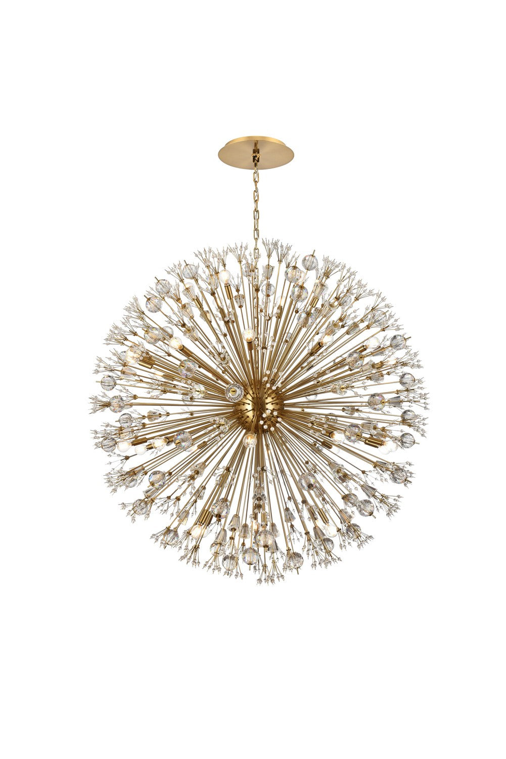 Elegant Lighting - 2550D50SG - 34 Light Pendant - Vera