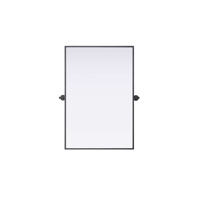 Elegant Lighting - MR6H2436BLK - Mirror - Amoura - Black