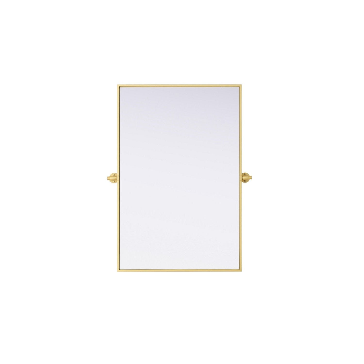 Elegant Lighting - MR6H2436BRA - Mirror - Amoura - Brass