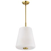 Nuvo Lighting - 60-8238 - Three Light Pendant - Lune - Vintage Brass