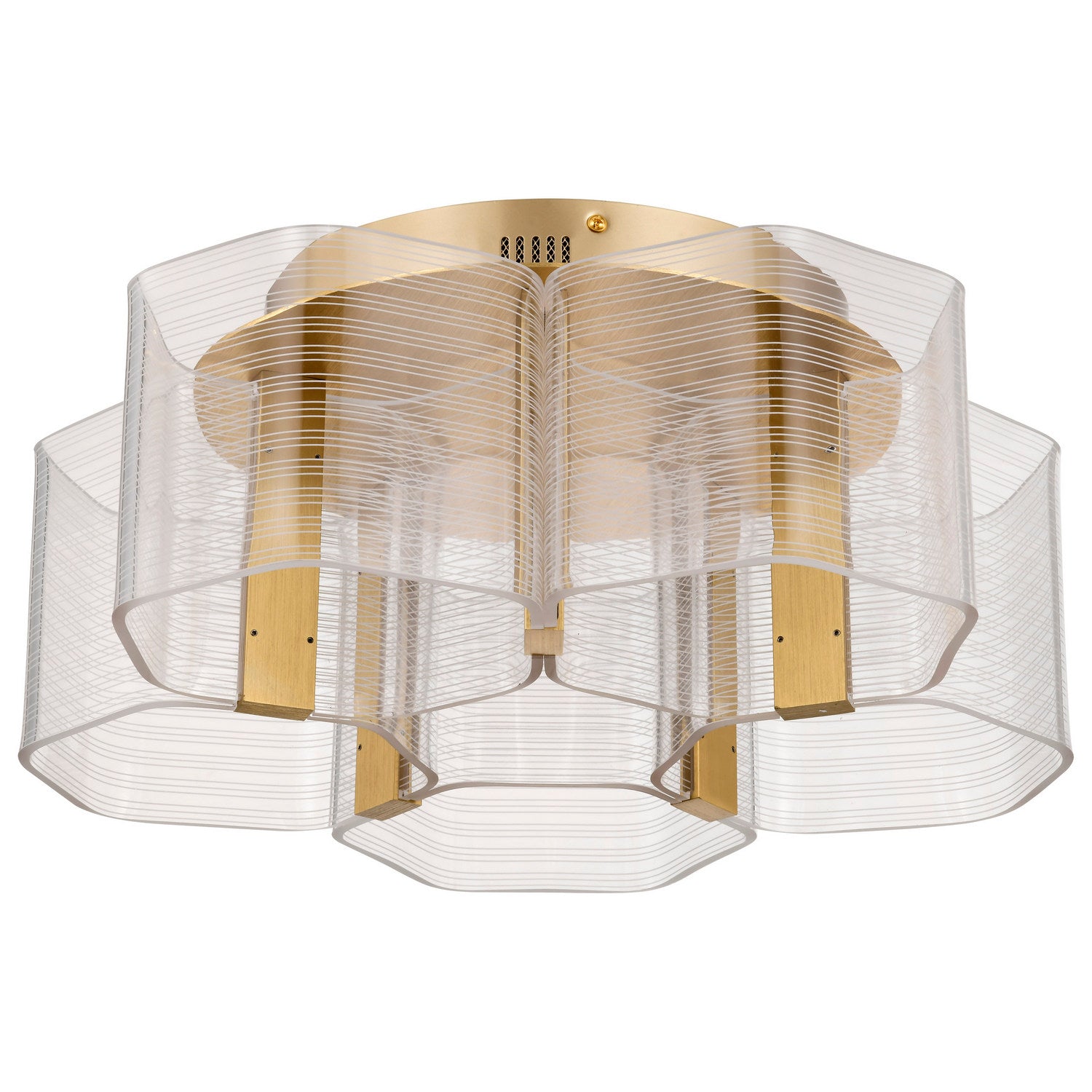 Nuvo Lighting - 62-2401 - LED Flush Mount - Kenzo - Polished Anodized Bronze