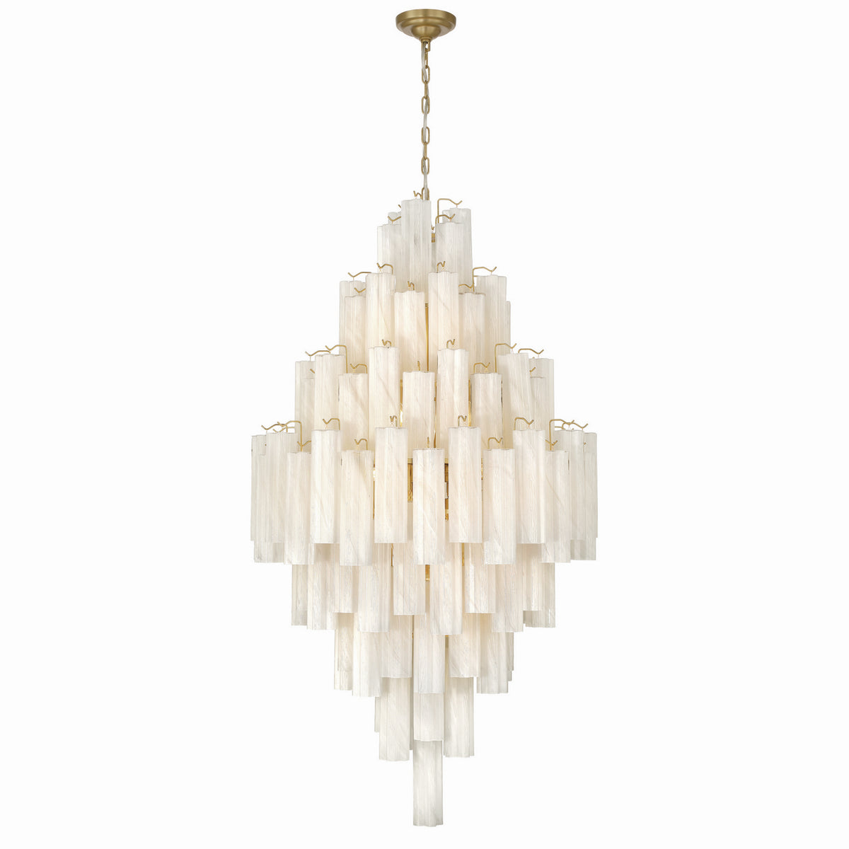 Artcraft - AC12104WH - 29 Light Foyer Pendant - Sophia - Brushed Brass