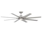 Modern Forms Fans - FR-W2301-70L-35-BN - 70"Ceiling Fan - Roboto Xl - Brushed Nickel