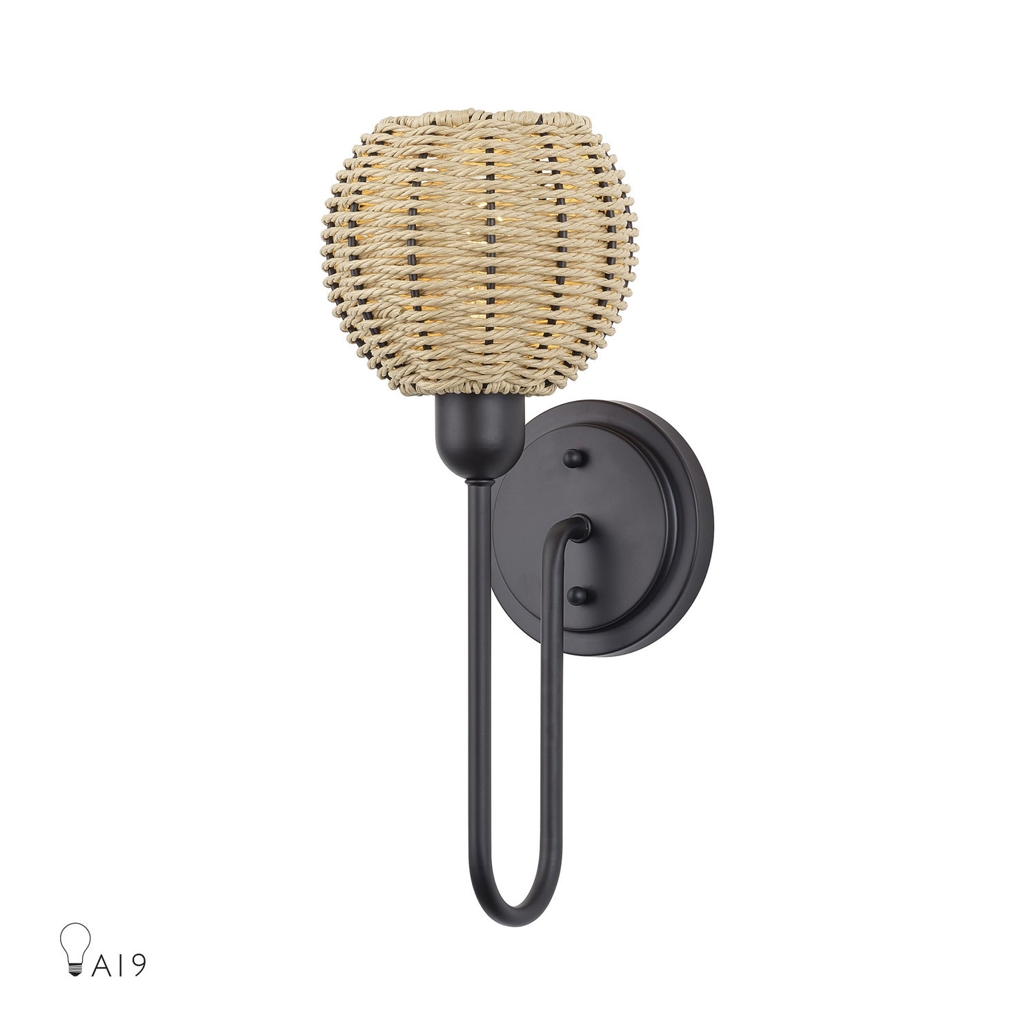 Livex Lighting - 13681-07 - One Light Wall Sconce - Summervine - Bronze