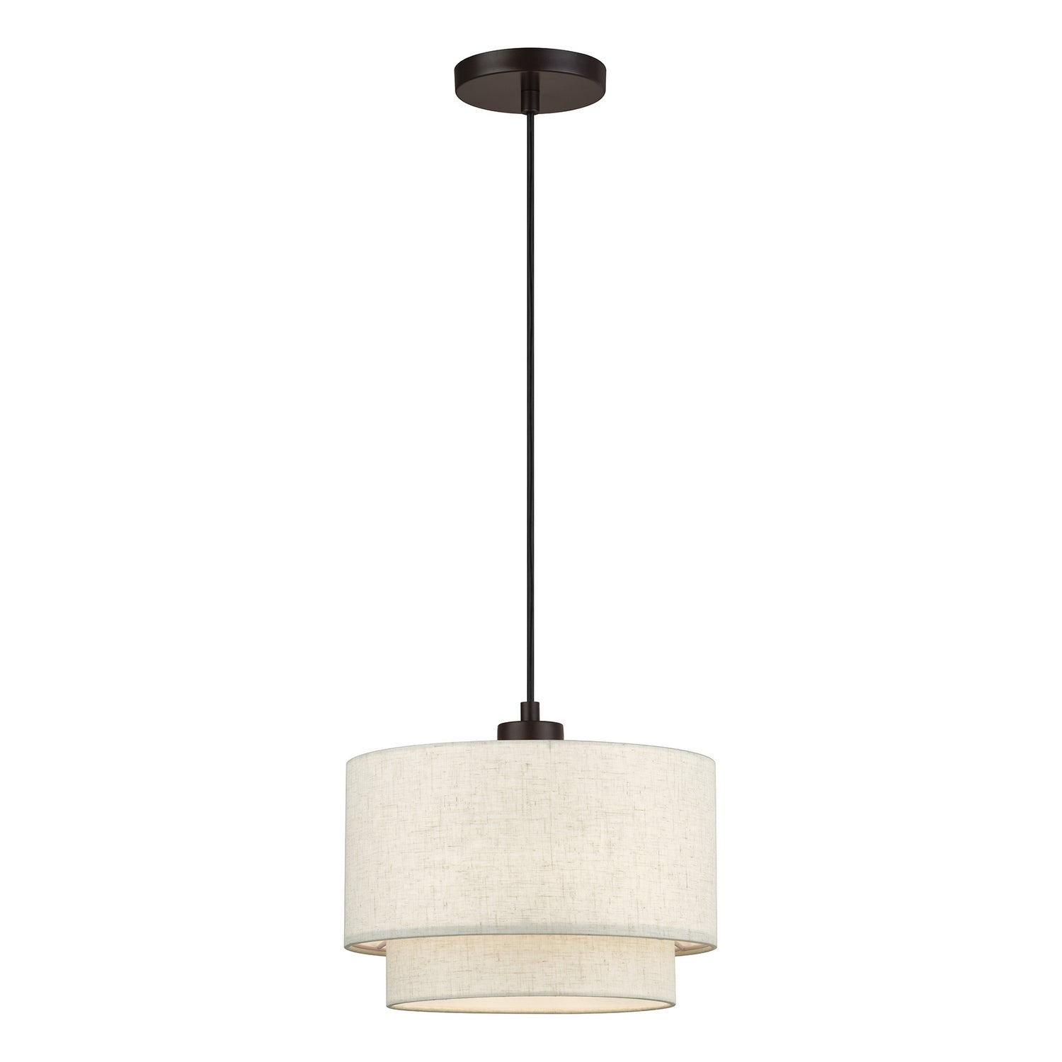 Livex Lighting - 41941-92 - One Light Pendant - Manorwood - English Bronze