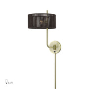 Livex Lighting - 49139-01 - One Light Swing Arm Wall Lamp - Acordia - Antique Brass