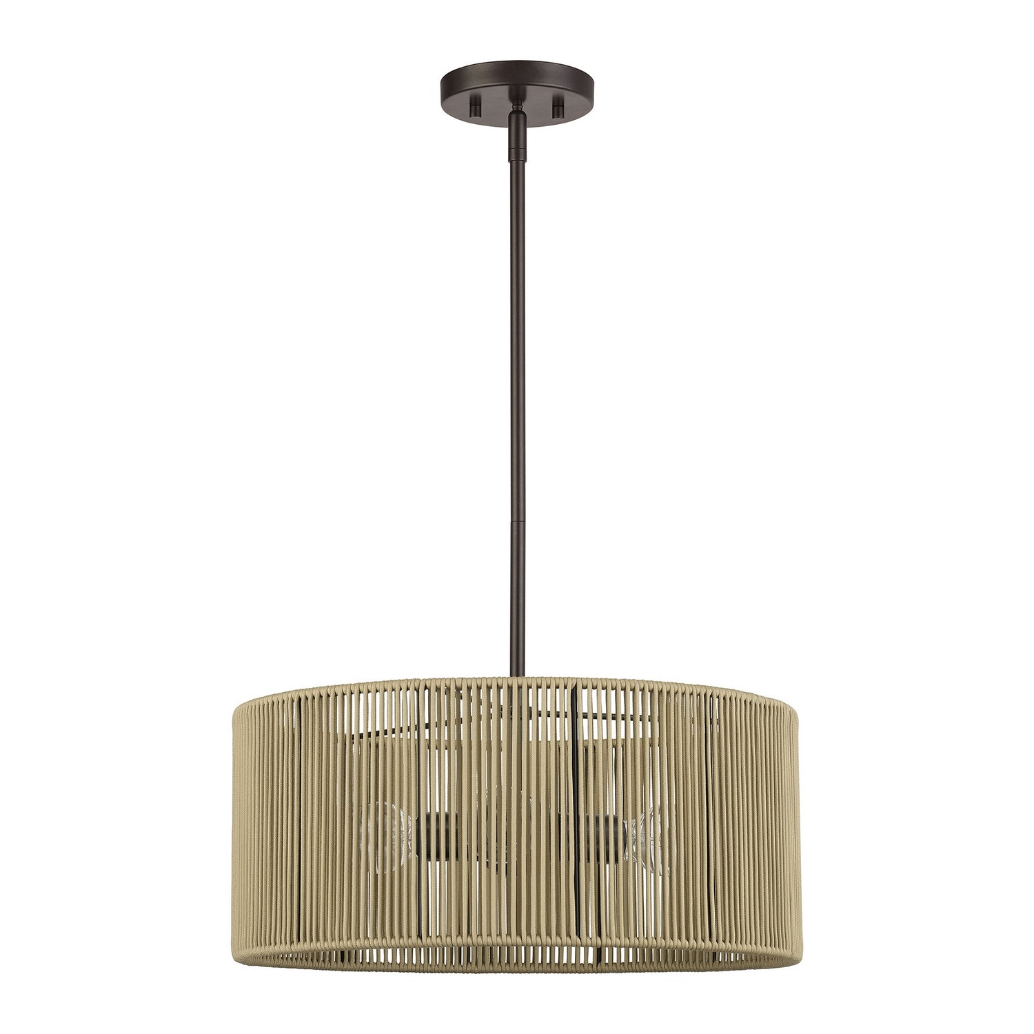 Livex Lighting - 53153-92 - Three Light Chandelier - Acordia - English Bronze