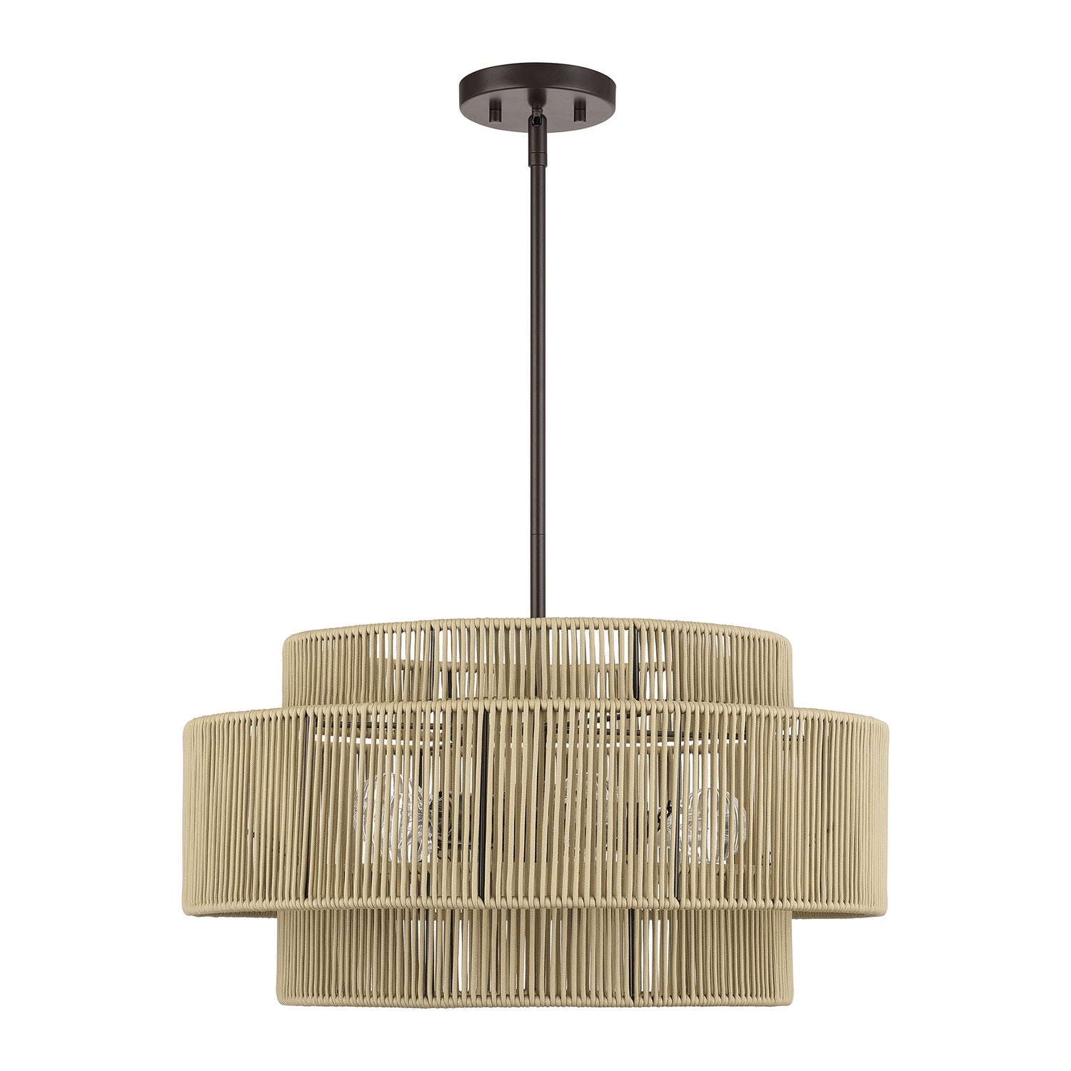 Livex Lighting - 53155-92 - Five Light Chandelier - Acordia - English Bronze