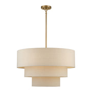 Livex Lighting - 58878-48 - Five Light Chandelier - Bellingham - Antique Gold Leaf