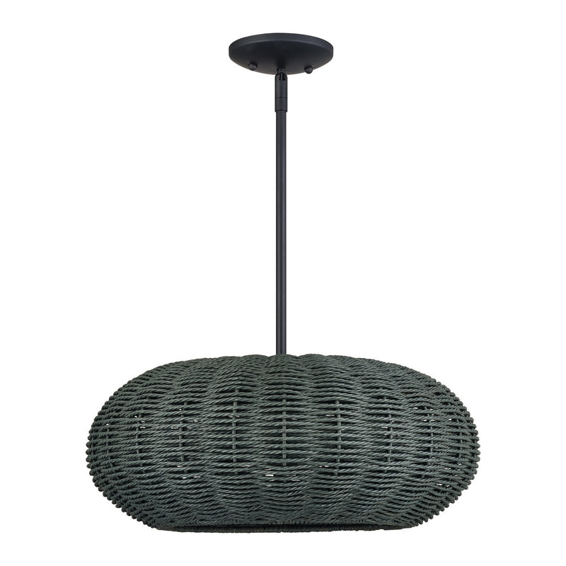 Livex Lighting - 60154-04 - Three Light Chandelier - Deluna - Black