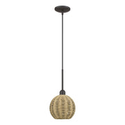 Livex Lighting - 60201-07 - One Light Mini Pendant - Summervine - Bronze