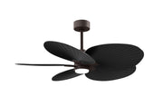 Matthews Fan Company - AKTPLK-TB-BK - 48" Ceiling Fan - Alessandra Tropical - LK - Textured Bronze