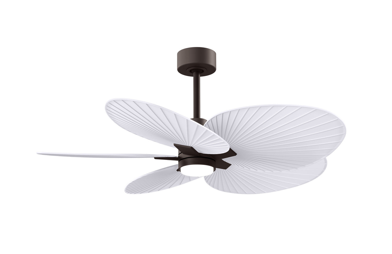 Matthews Fan Company - AKTPLK-TB-MWH - 48" Ceiling Fan - Alessandra Tropical - LK - Textured Bronze