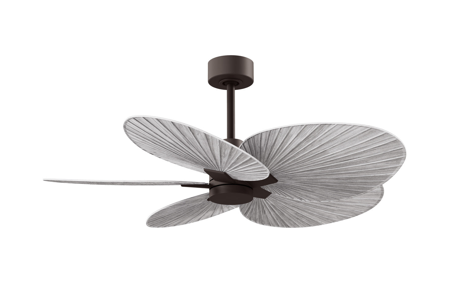 Matthews Fan Company - AKTP-TB-BW - 48" Ceiling Fan - Alessandra Tropical - Textured Bronze