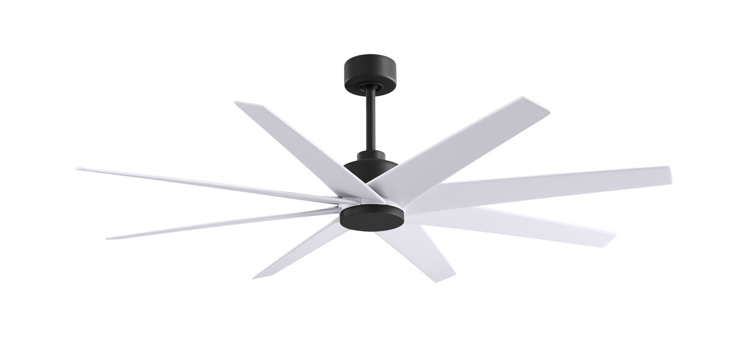 Matthews Fan Company - AN-BK-MWH-64 - 64" Ceiling Fan - Ariella - Matte Black