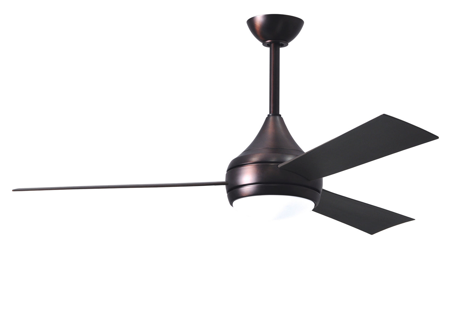 Matthews Fan Company - DA-BB-BB - 52" Ceiling Fan - Donaire - Brushed Bronze