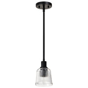 Nuvo Lighting - 60-8605 - One Light Mini Pendant - Grayson - Matte Black