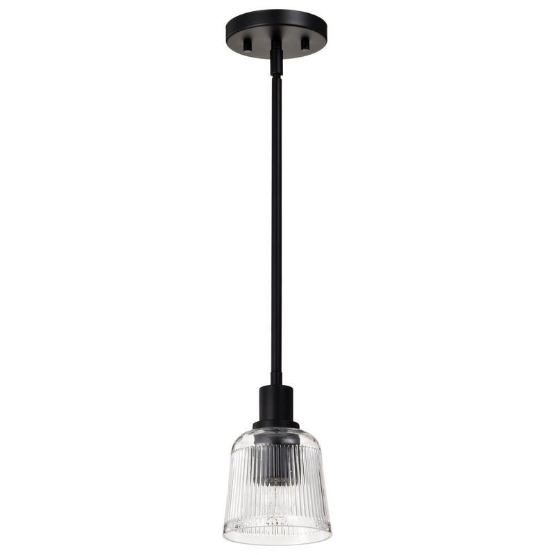 Nuvo Lighting - 60-8605 - One Light Mini Pendant - Grayson - Matte Black