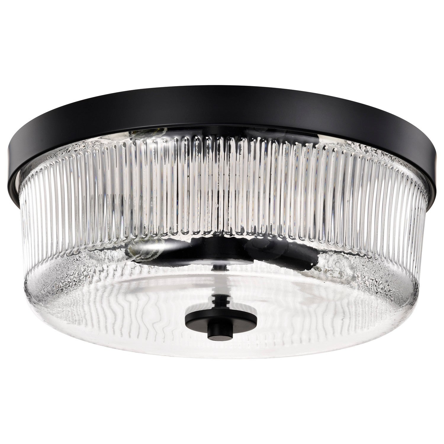 Nuvo Lighting - 60-8608 - Two Light Flush Mount - Grayson - Matte Black