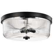 Nuvo Lighting - 60-8609 - Three Light Flush Mount - Grayson - Matte Black
