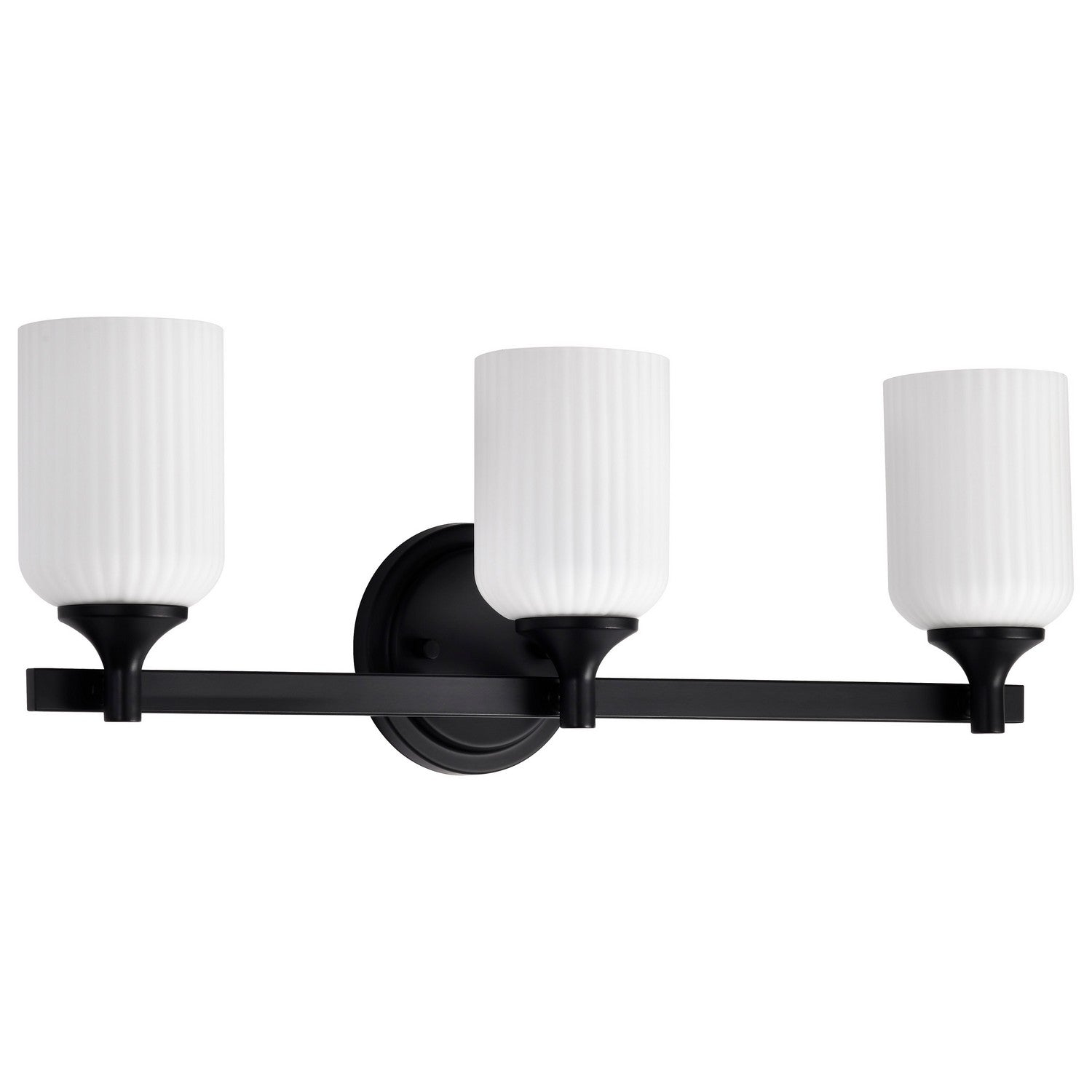 Nuvo Lighting - 60-8643 - Three Light Vanity - Solara - Matte Black
