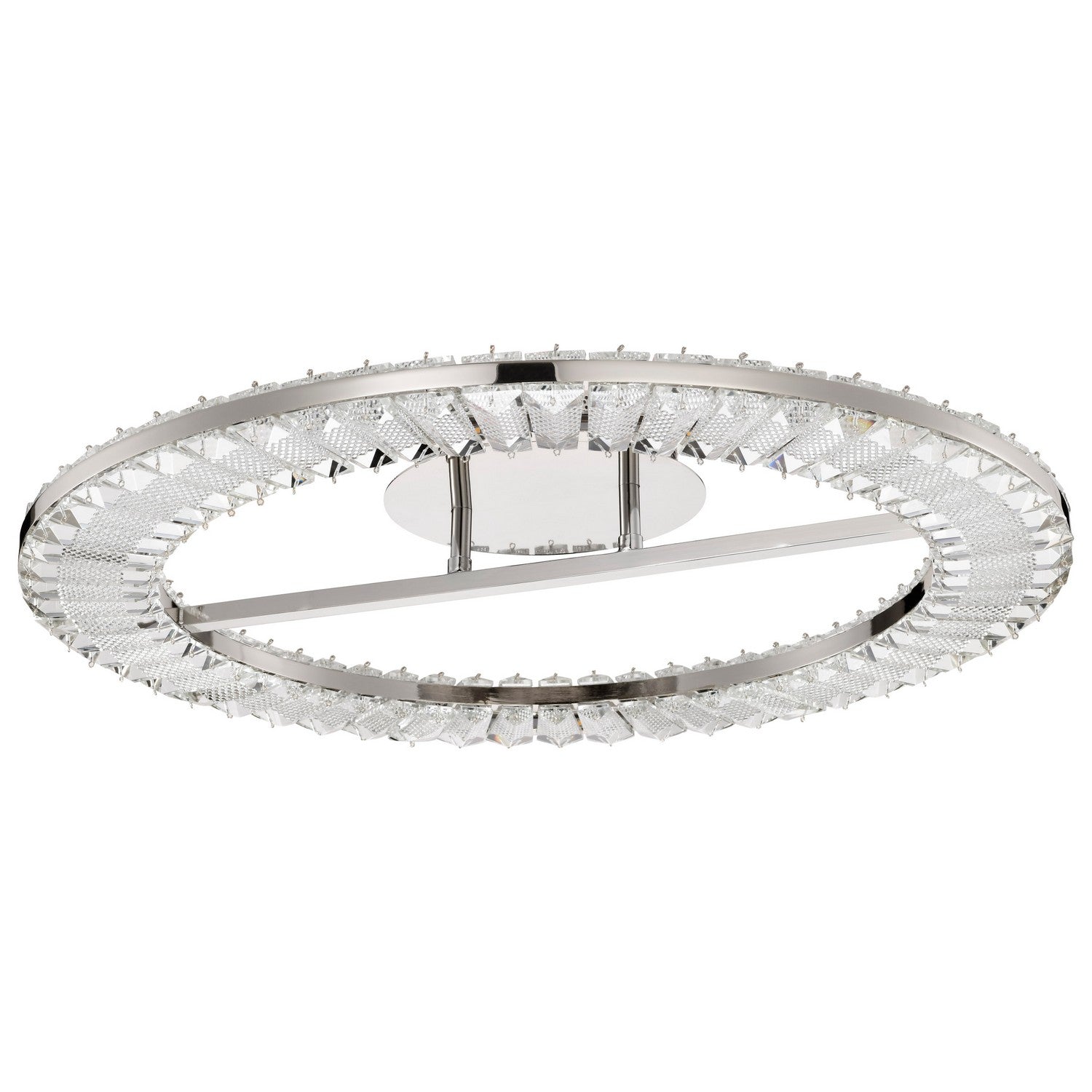 Nuvo Lighting - 62-2444 - LED Flush Mount - Nova - Polished Nickel