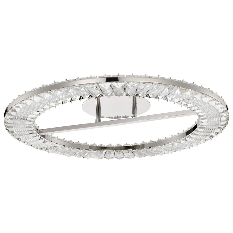 Nuvo Lighting - 62-2444 - LED Flush Mount - Nova - Polished Nickel
