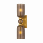 Hudson Valley - 4152-AGB - Two Light Wall Sconce - Hurleyville - Aged Brass