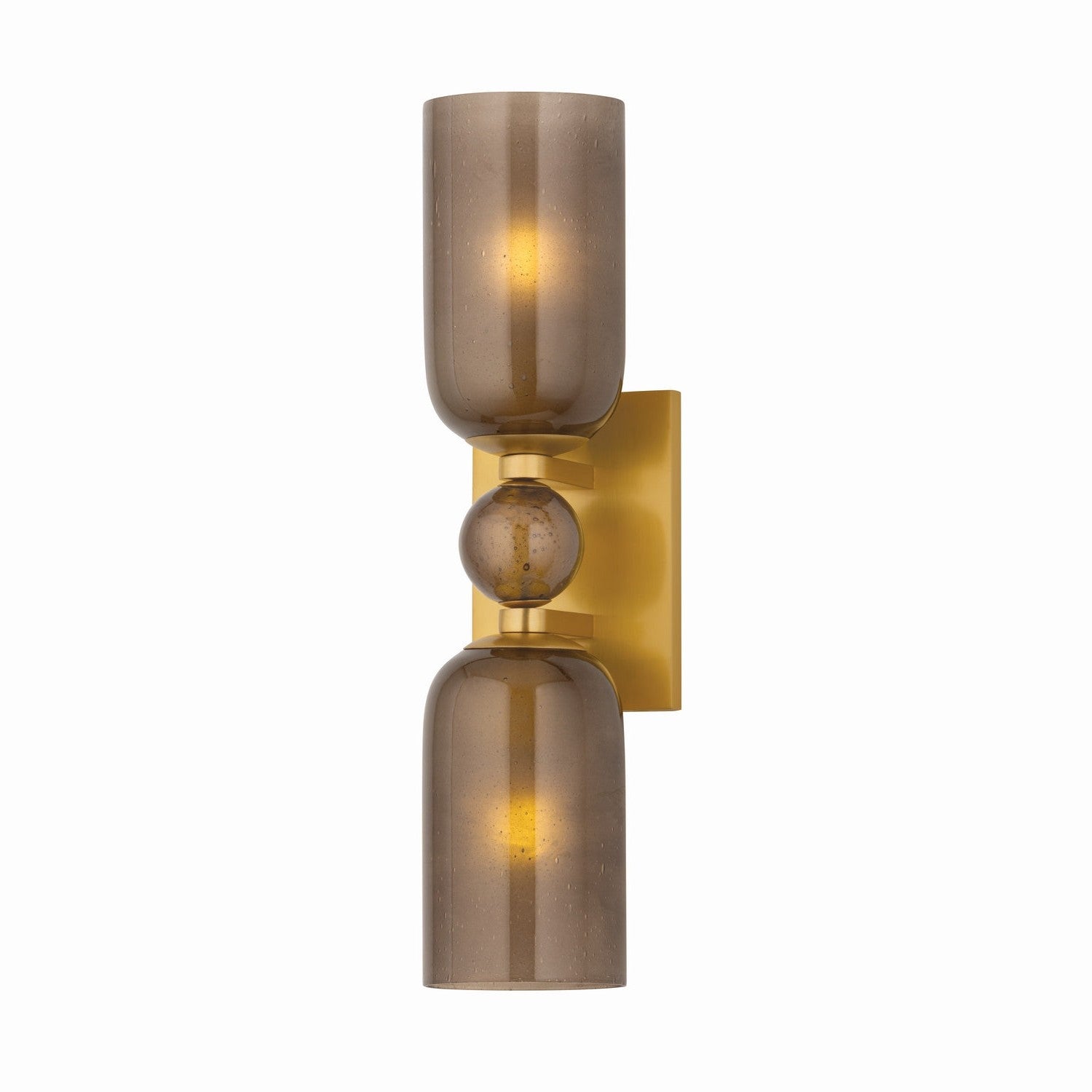 Hudson Valley - 4152-AGB - Two Light Wall Sconce - Hurleyville - Aged Brass