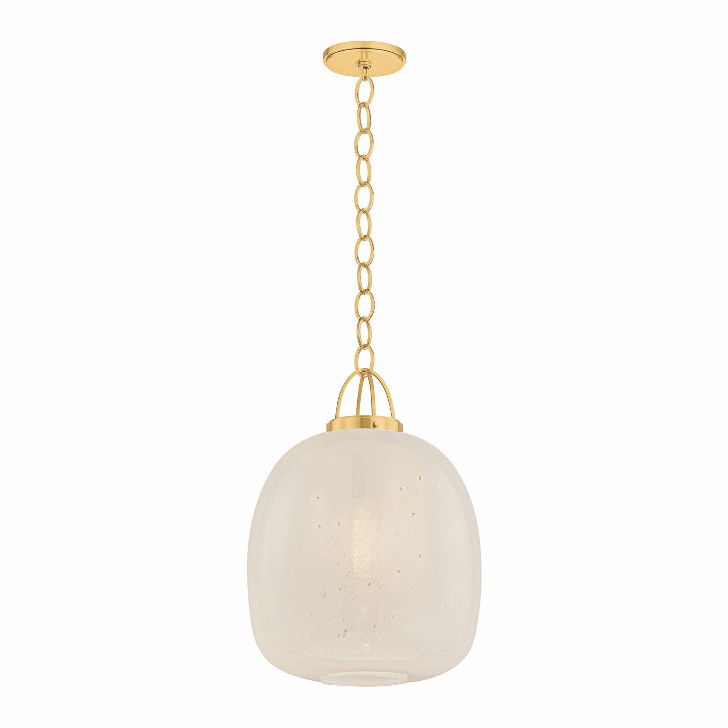Hudson Valley - 2016-AGB - One Light Pendant - Enosburg - Aged Brass