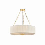 Hudson Valley - 2704-AGB - Four Light Chandelier - Camby - Aged Brass