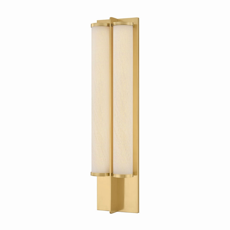 Hudson Valley - 5152-AGB - LED Wall Sconce - Northfield - Aged Brass
