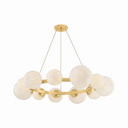 Hudson Valley - 5540-AGB - 11 Light Chandelier - Pacama - Aged Brass