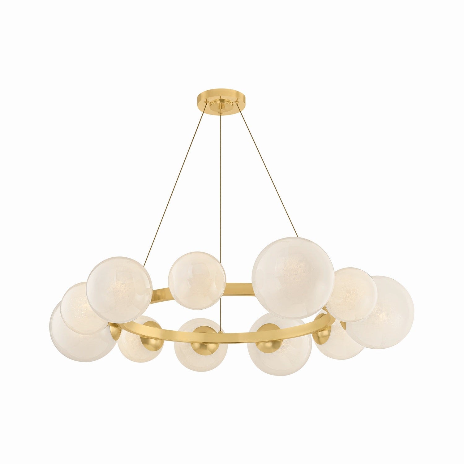 Hudson Valley - 5540-AGB - 11 Light Chandelier - Pacama - Aged Brass