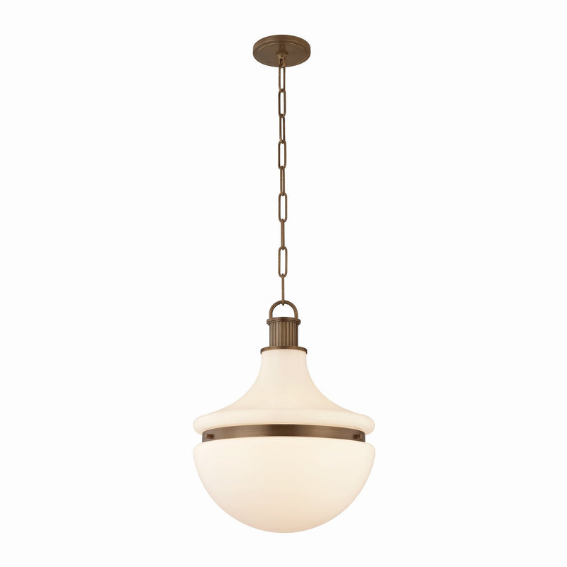 Hudson Valley - 5817-HB - One Light Pendant - Barryville - Historic Bronze