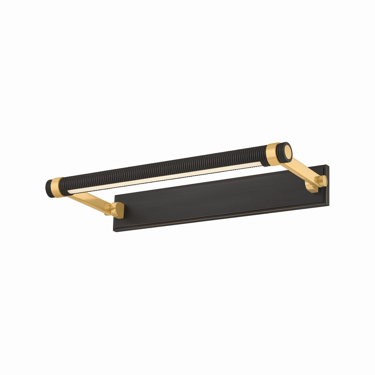 Hudson Valley - 7318-AGB/DB - LED Picture Light - Duell - Aged Brass