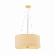 Hudson Valley - 8923-AGB - Four Light Pendant - Ashland - Aged Brass
